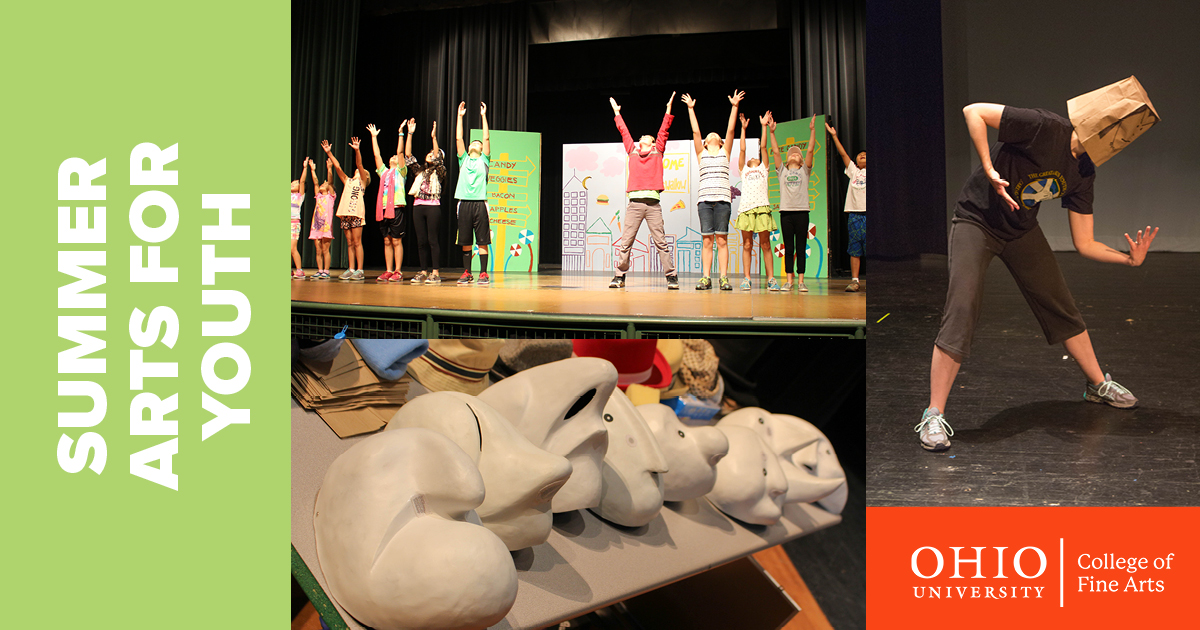 Summer youth and teen programs with the College of Fine Arts